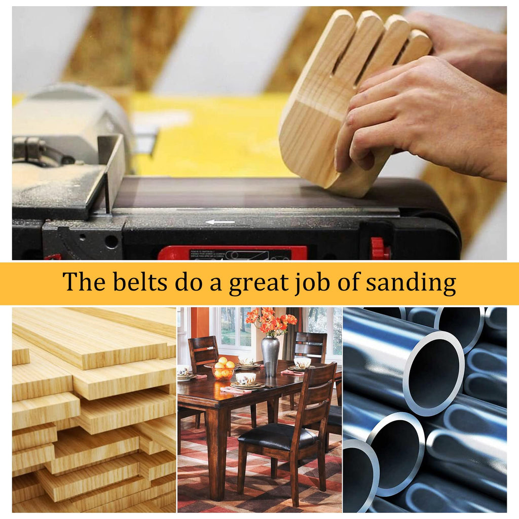 80 Grit 4x36 Inch Sanding Belts W319