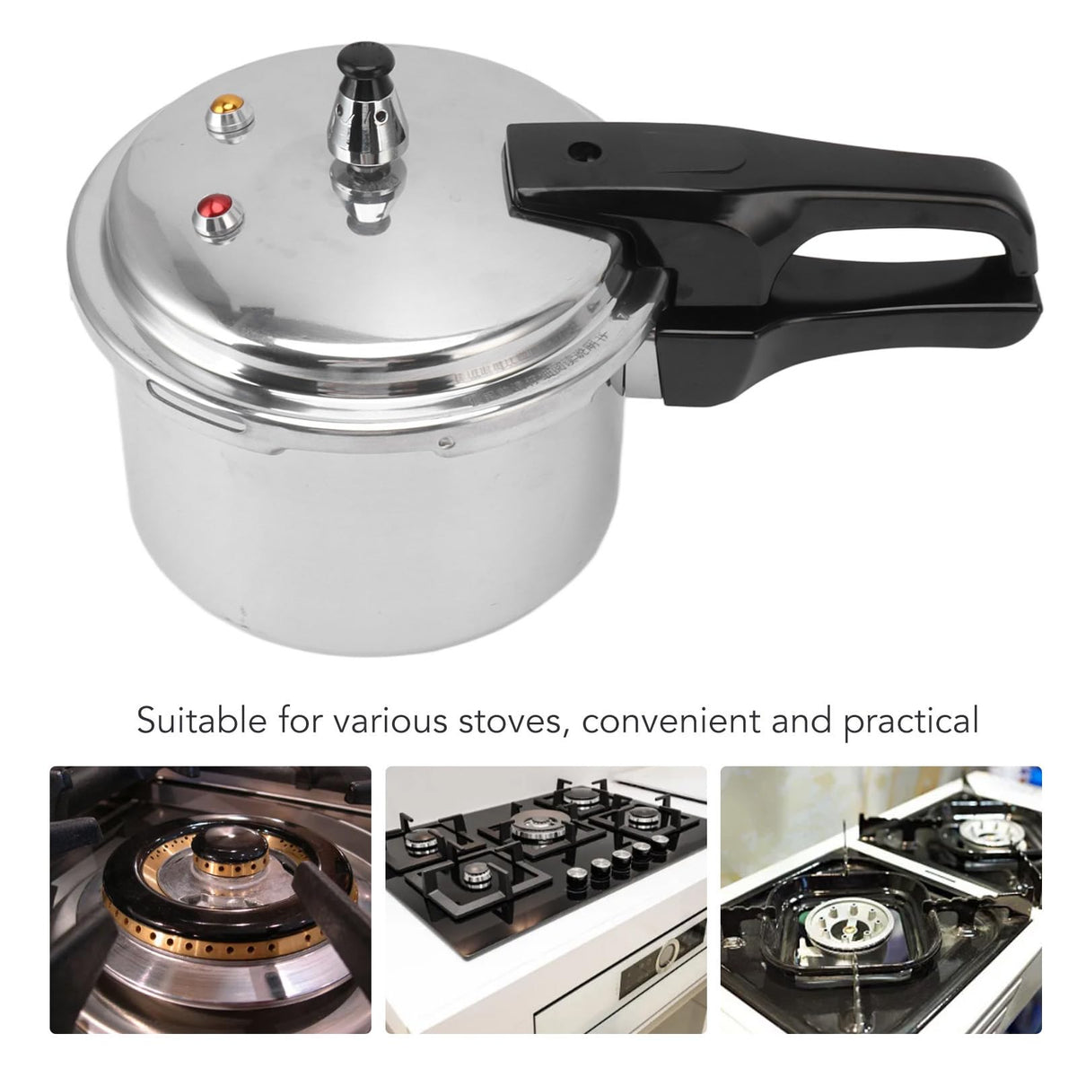 3L Stainless Steel Pressure Cooker Y406