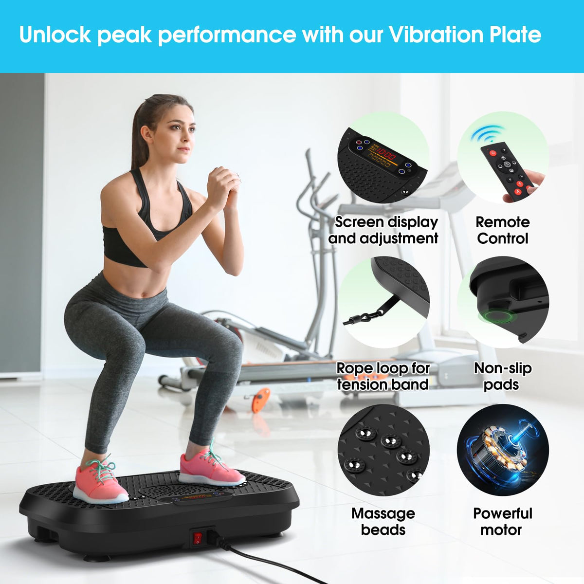 Vibration Plate Exercise Machine P754