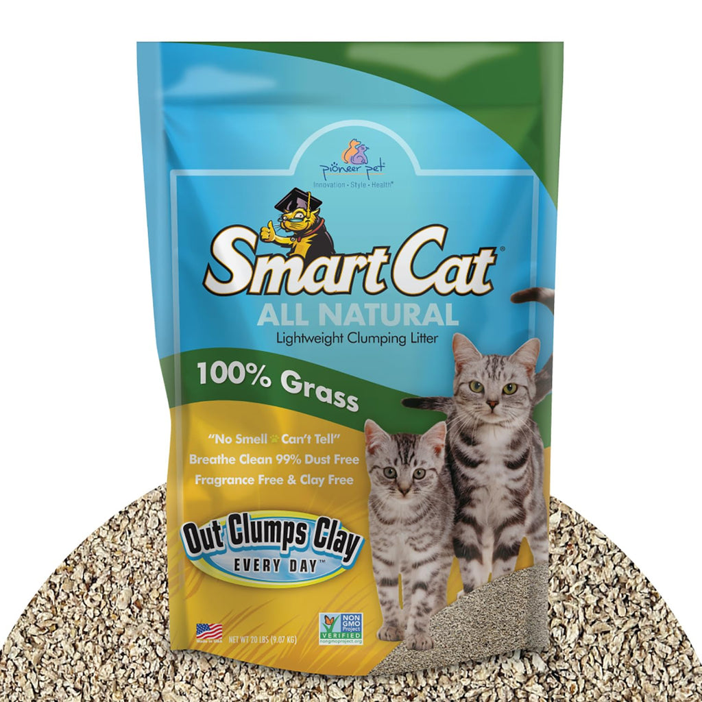 All Natural Clumping Cat Litter, 20 Pound, Unscented, Lightweight Q7126