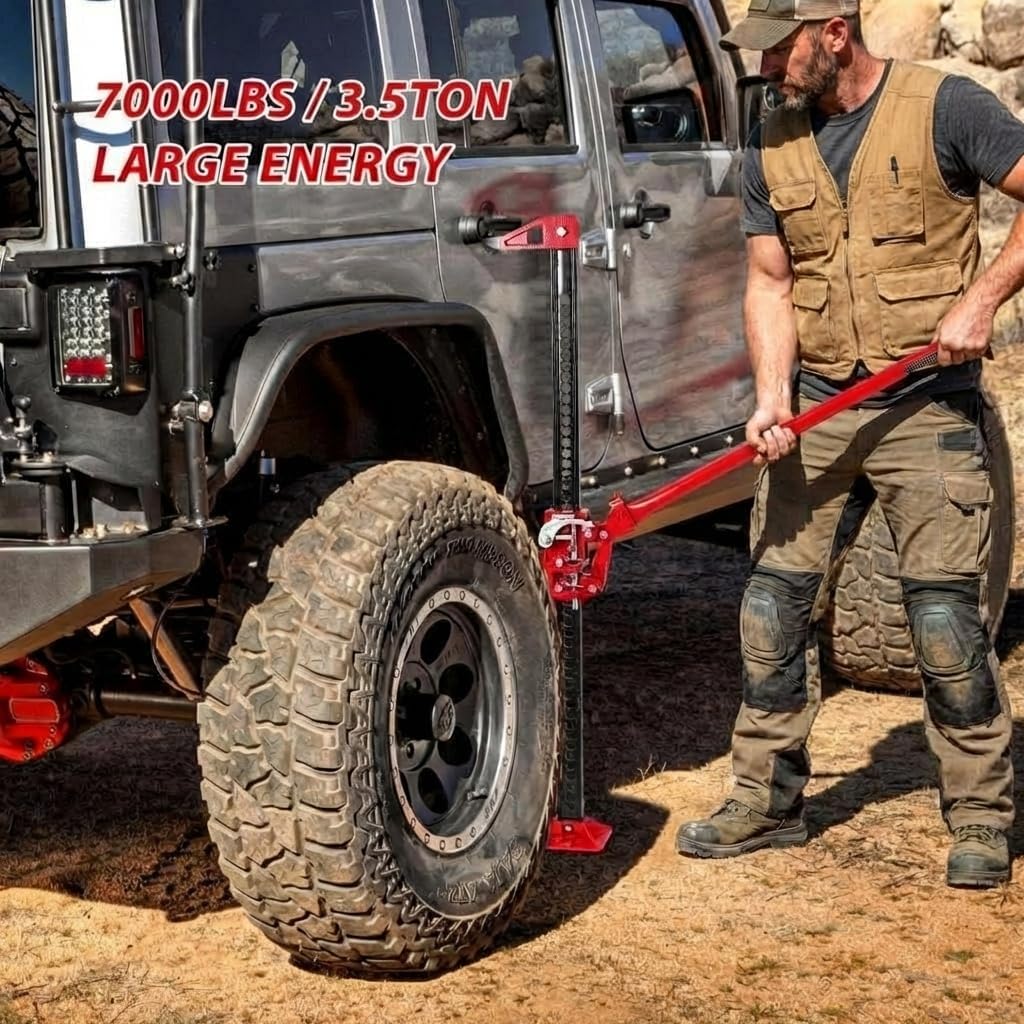 48" 7000 LBS Capacity Heavy Duty Farm Jack V58030
