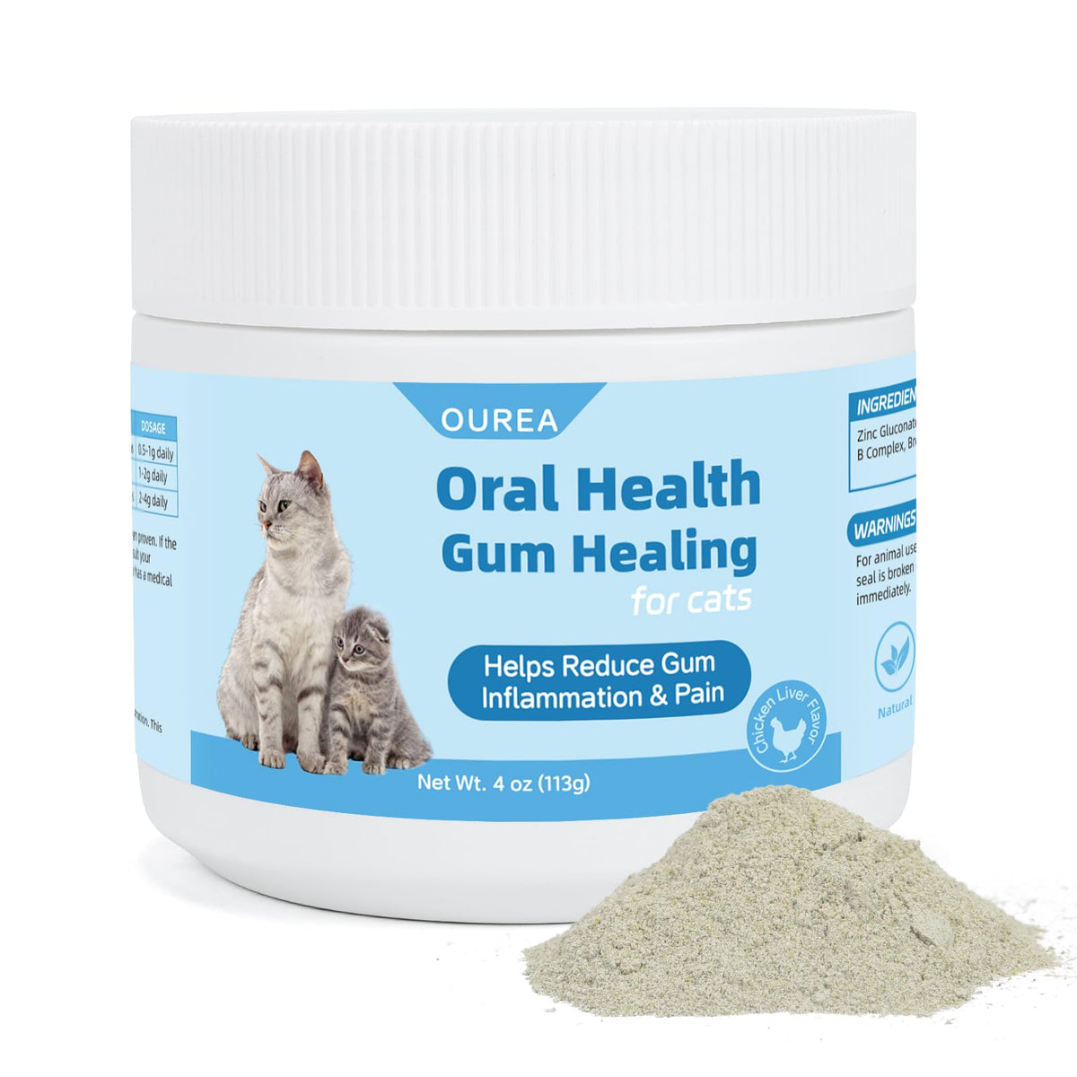 Natural Plant-Based Cat Oral Care Z3482