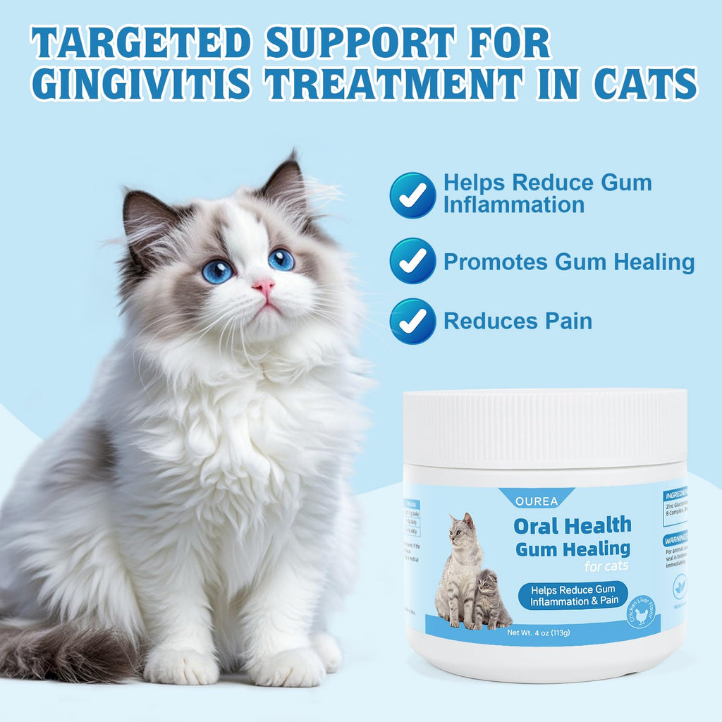 Natural Plant-Based Cat Oral Care Z3482