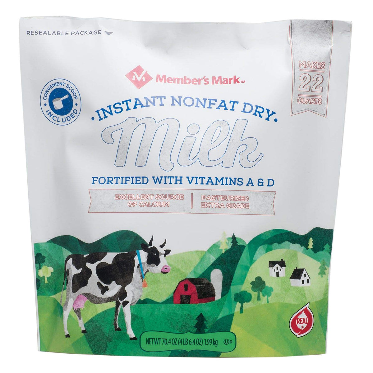 Non-Fat Instant Dry Milk 70.4 Ounce W175