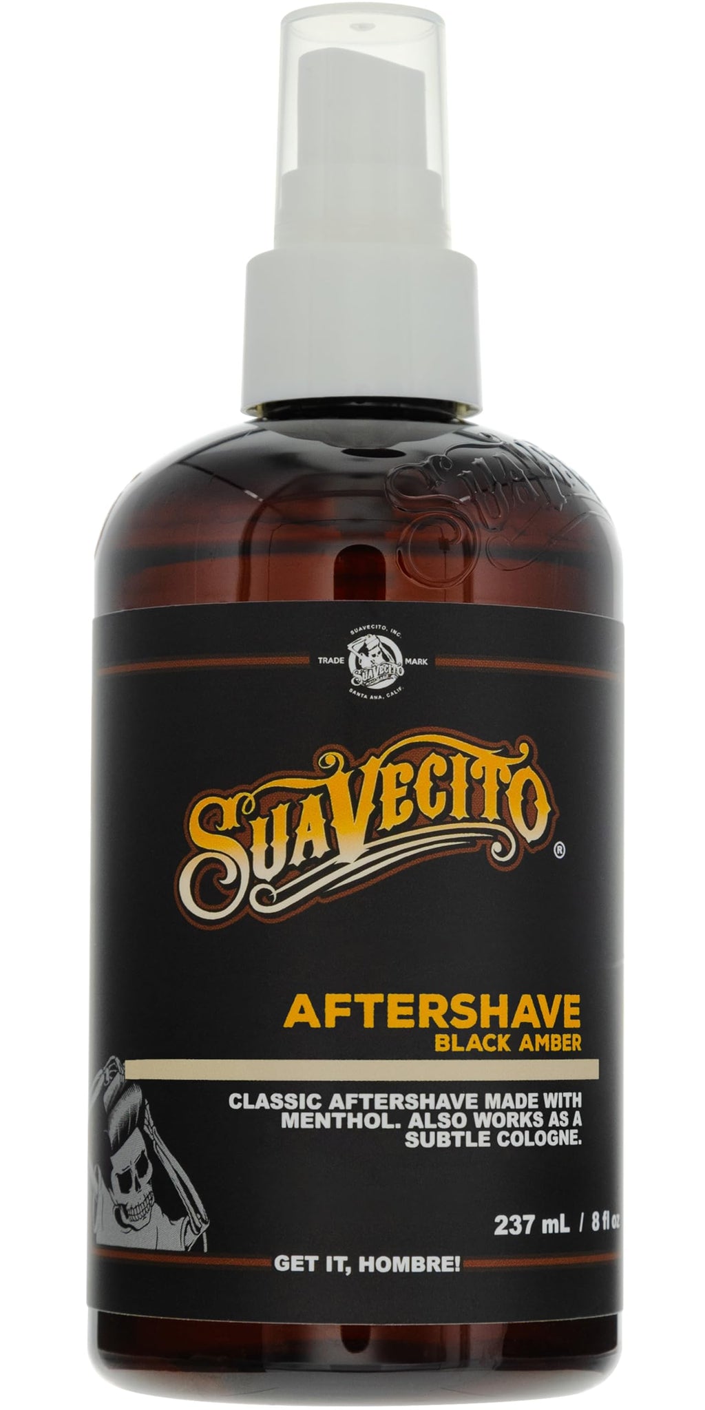 Black Amber Aftershave 8 oz Pump Spray X13196