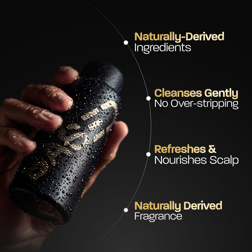 Shampoo & Conditioner Bundle with Peppermint Oil & Coconut Oil, 12 fl oz (Pack of 2) K5108