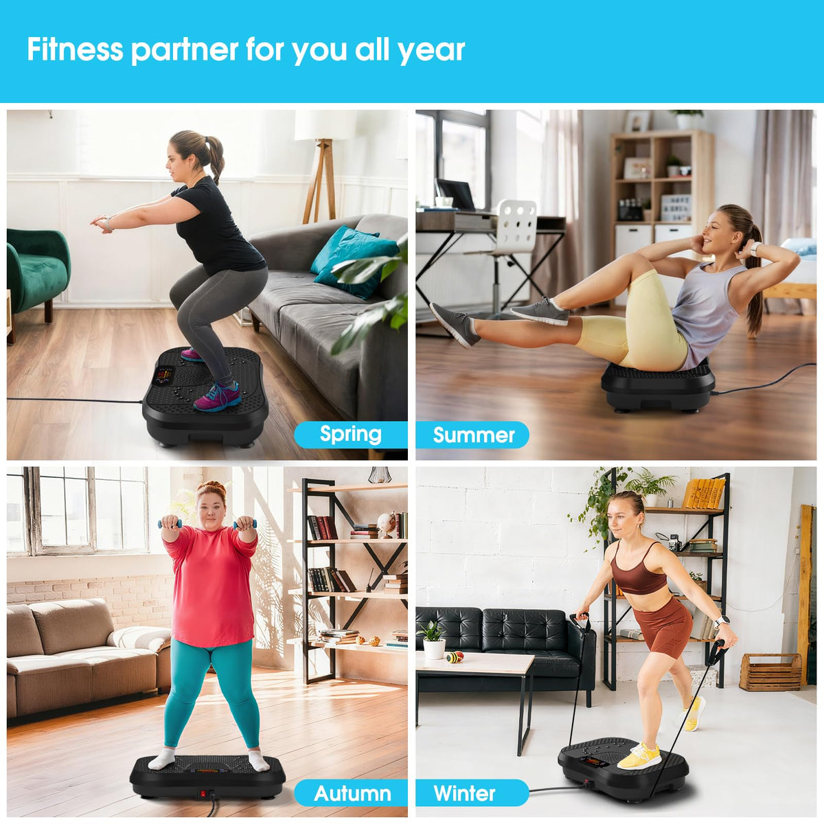 Vibration Plate Exercise Machine P754
