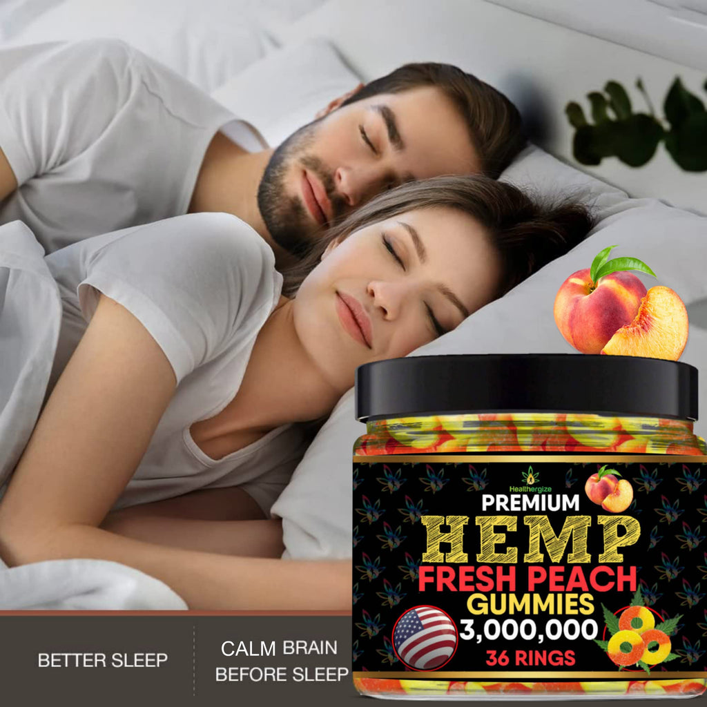 Hemp Gummies Peach Rings I612