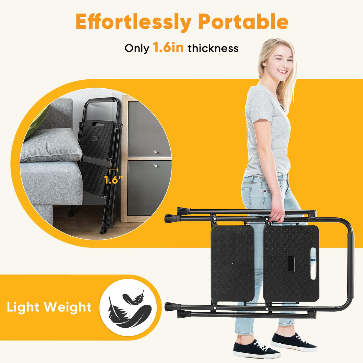 Two Step Ladder with Safety Lock R2831