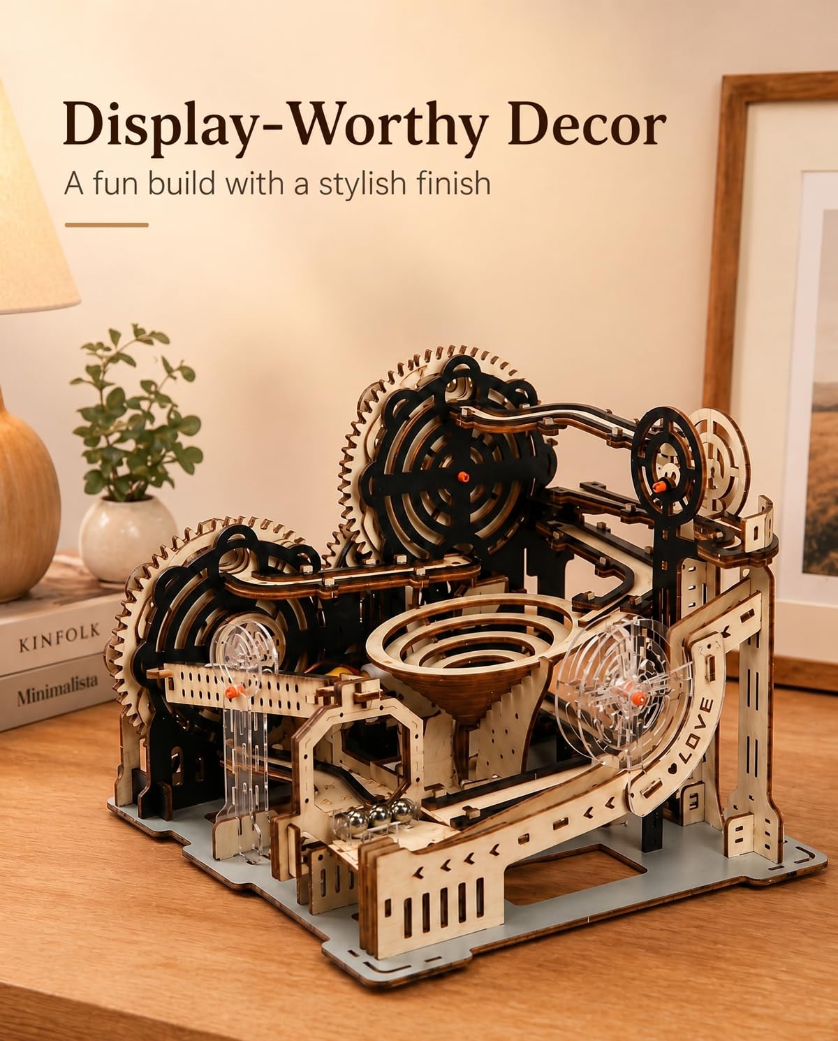 3D Wooden Puzzle Marble Run Model Kit W25837