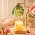 Green Dimmable Candle Warmer Lamp with Timer D156150