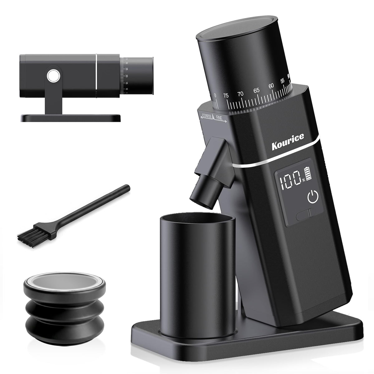 Electric Burr Coffee Grinder with 75 Settings I186