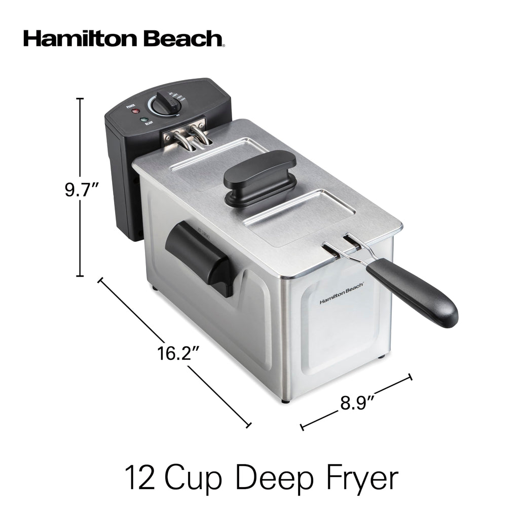 3 Liter Electric Deep Fryer with Basket N592