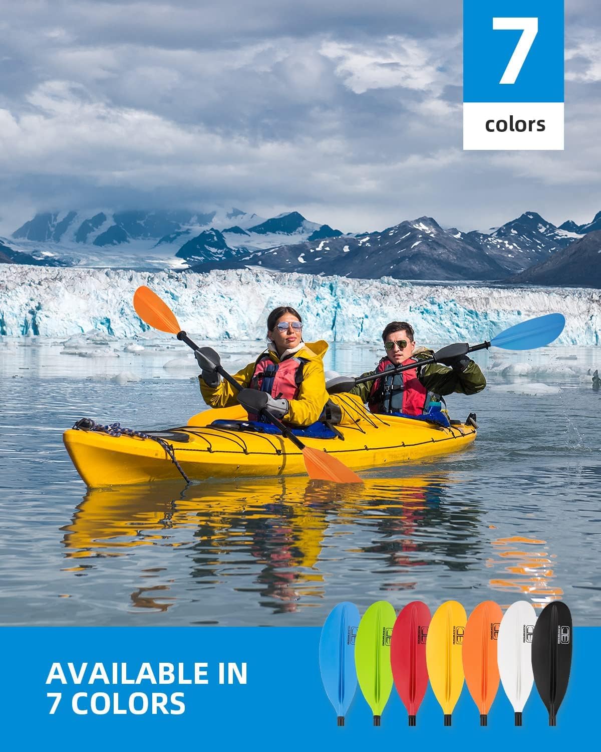 Kayak Paddle with Paddle Leash R176