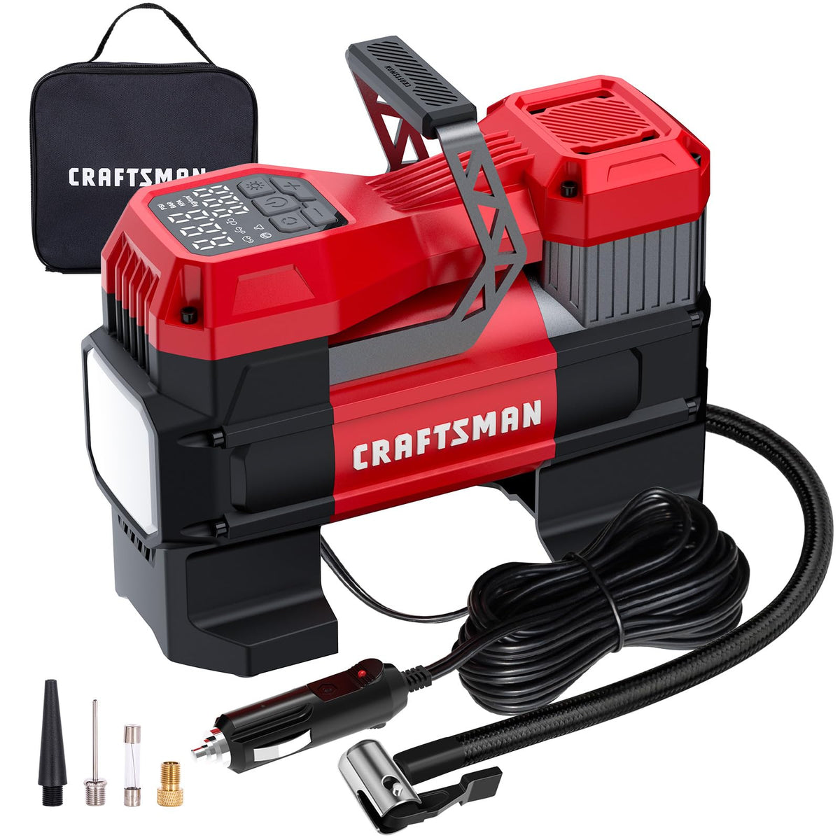 Portable 12V Tire Inflator with Digital Gauge A793