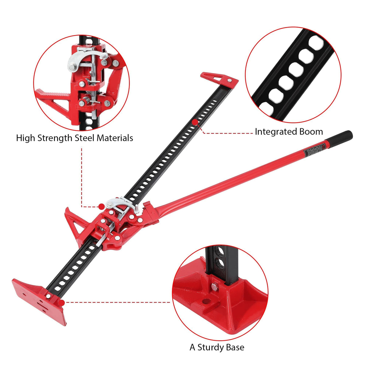 48" 7000 LBS Capacity Heavy Duty Farm Jack V58030