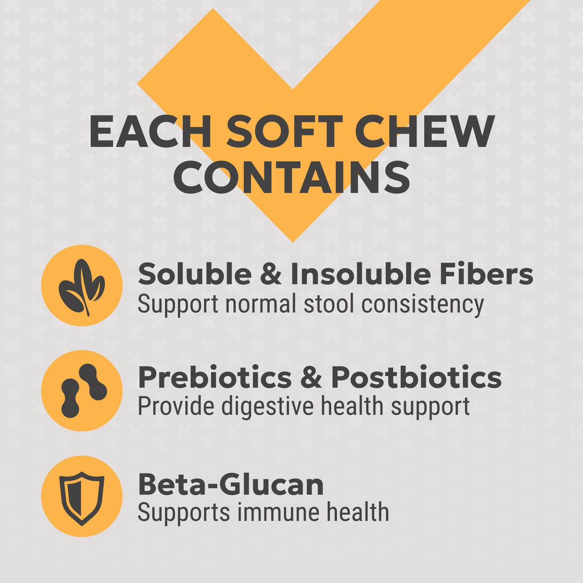 Soft Chews Supplement for Dogs 90ct G80976
