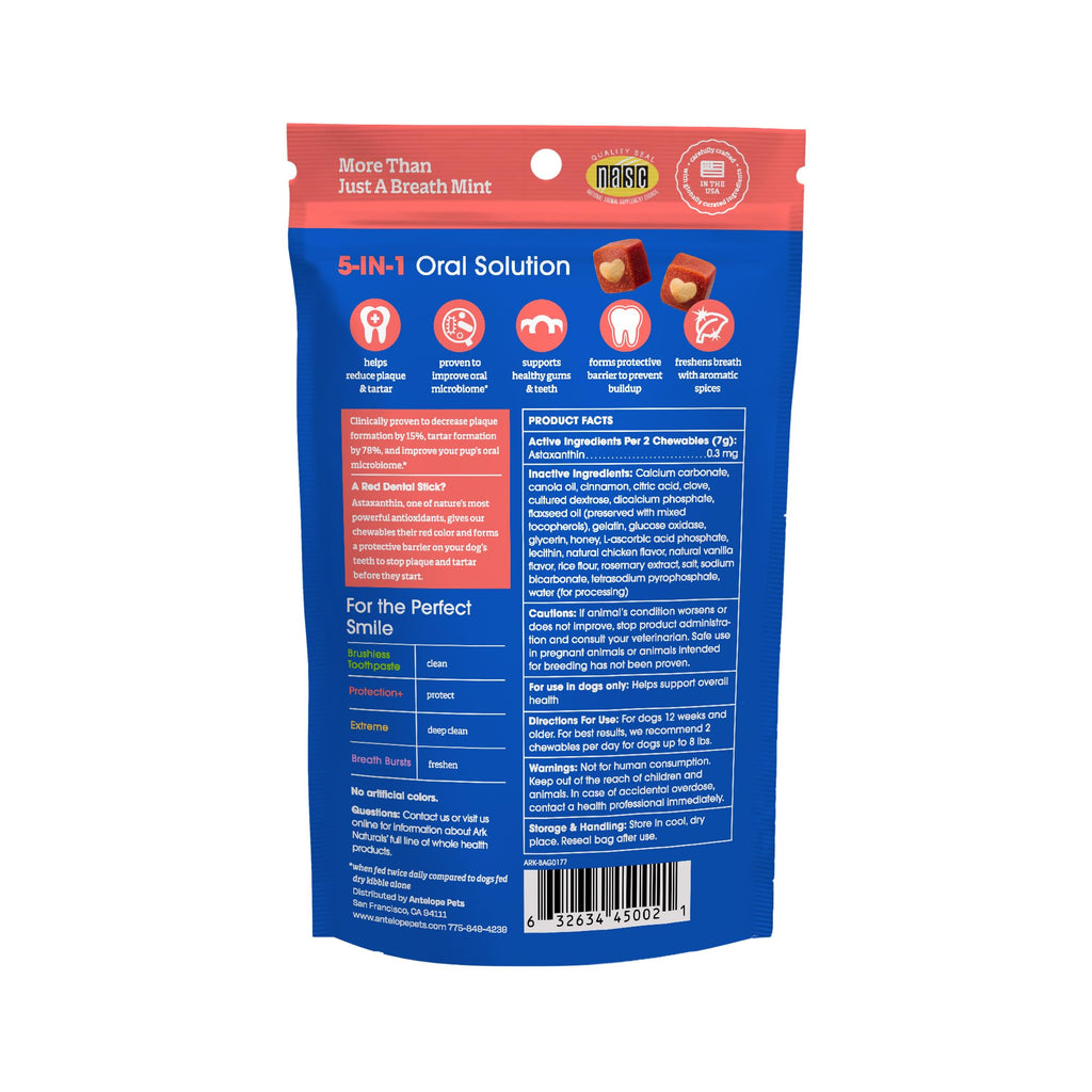 Brushless Dog Dental Treats Mini Breeds 32 ct J384