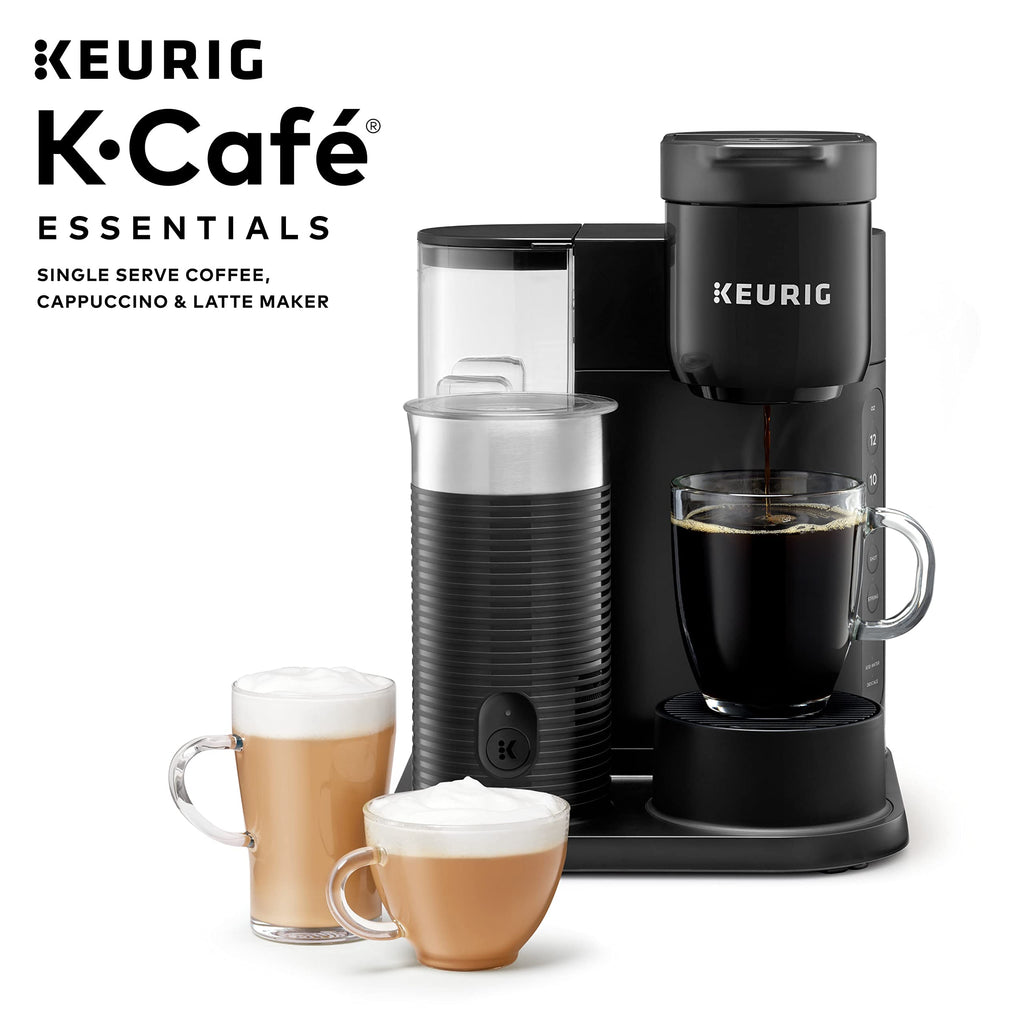 Single Serve Coffee, Latte and Cappuccino Maker, Black O260