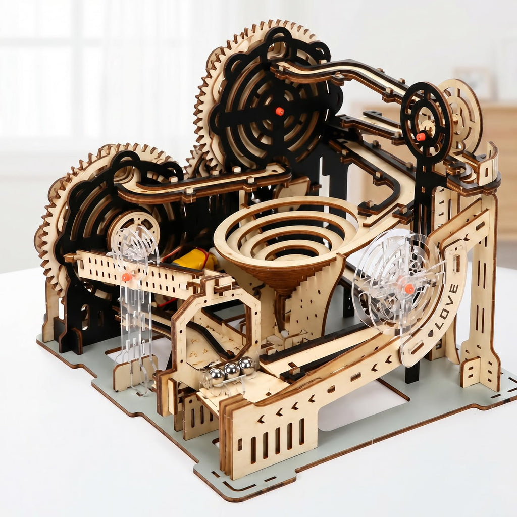 3D Wooden Puzzle Marble Run Model Kit W25837
