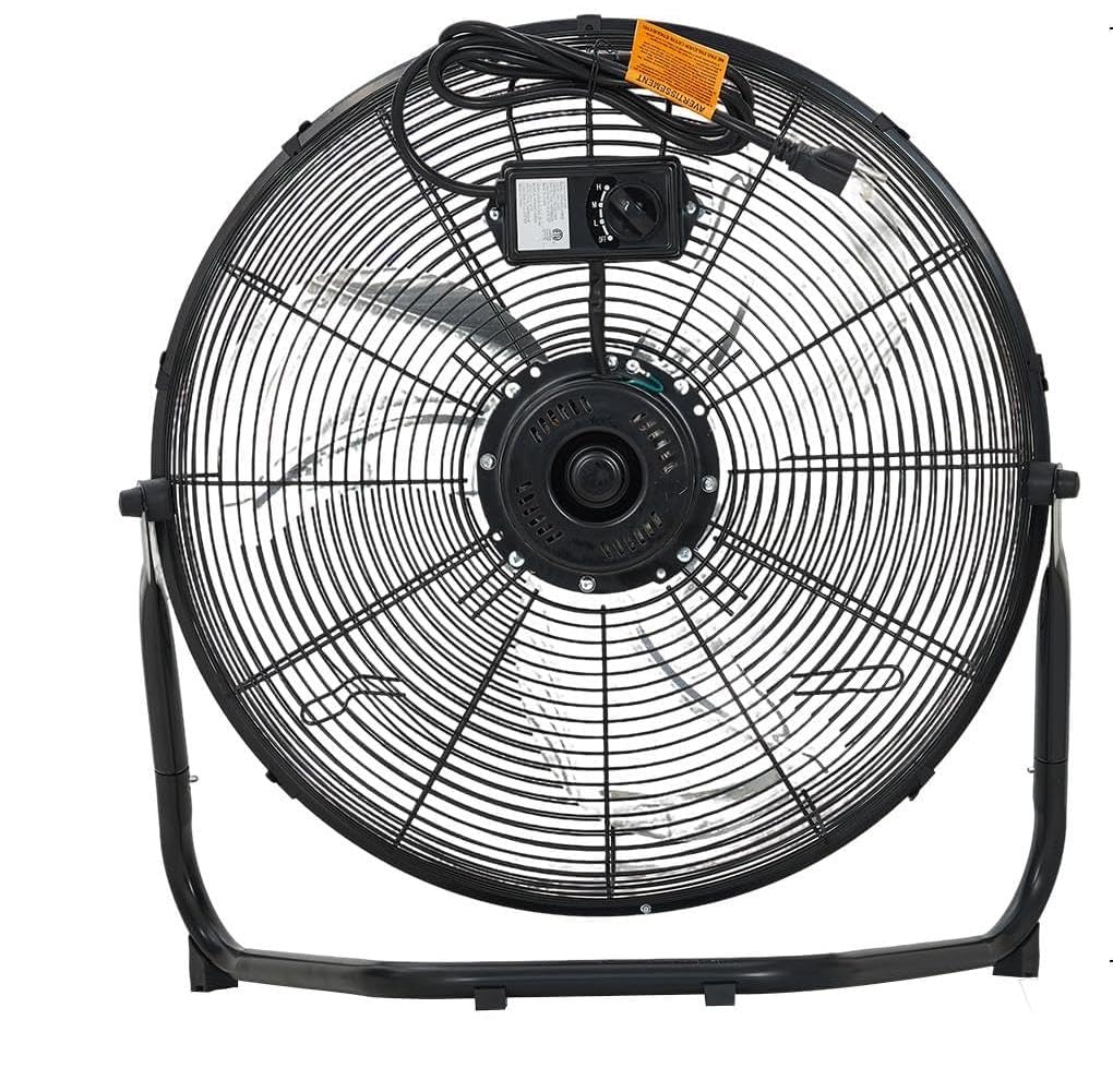 20 Inch 3 Speed High Velocity Industrial Floor Fan O639165