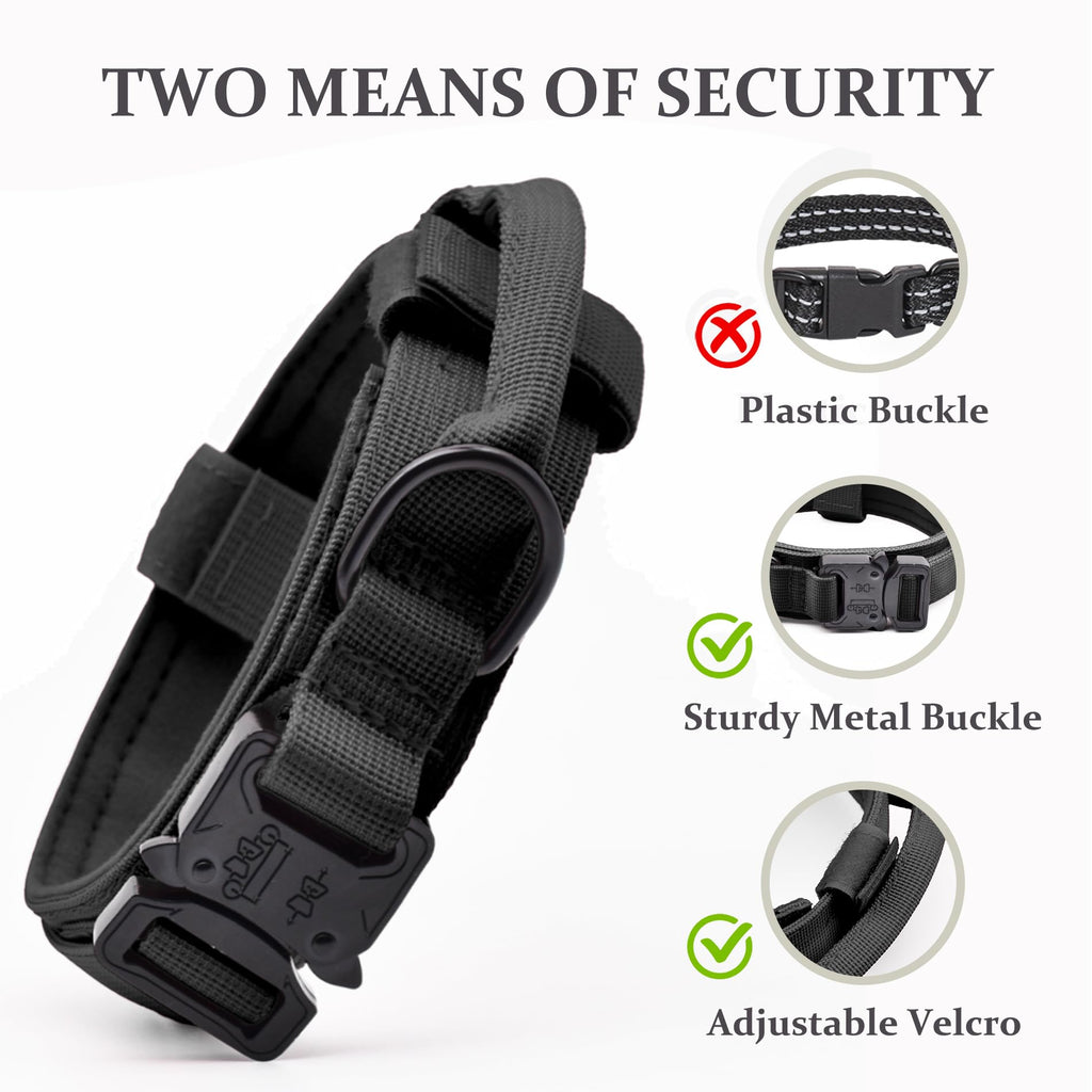 Adjustable Nylon Tactical Dog Collar N373678