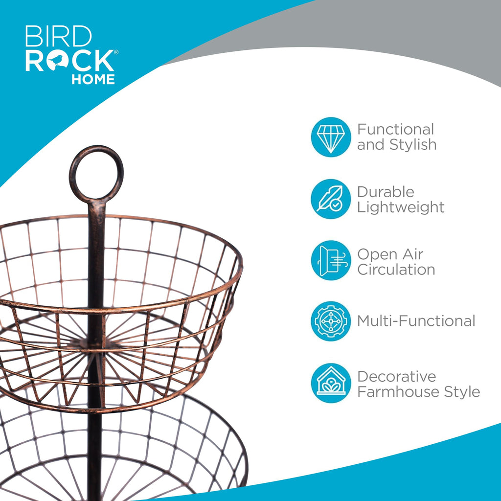 3 Tier Wire Fruit Basket C773597