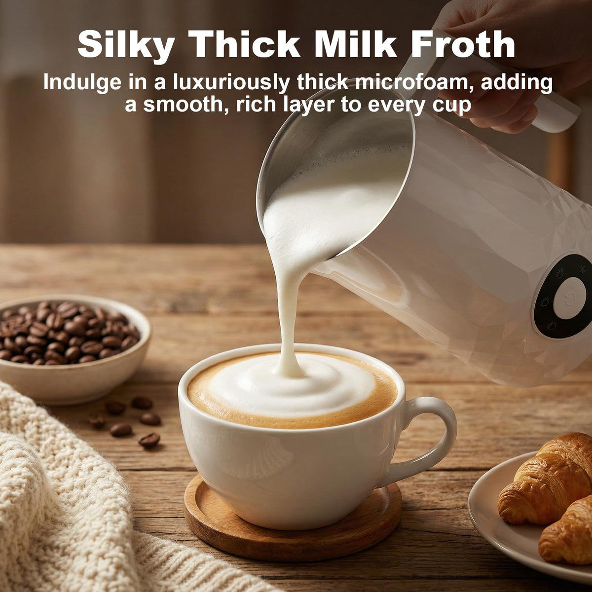 Milk Frother and Steamer H112762