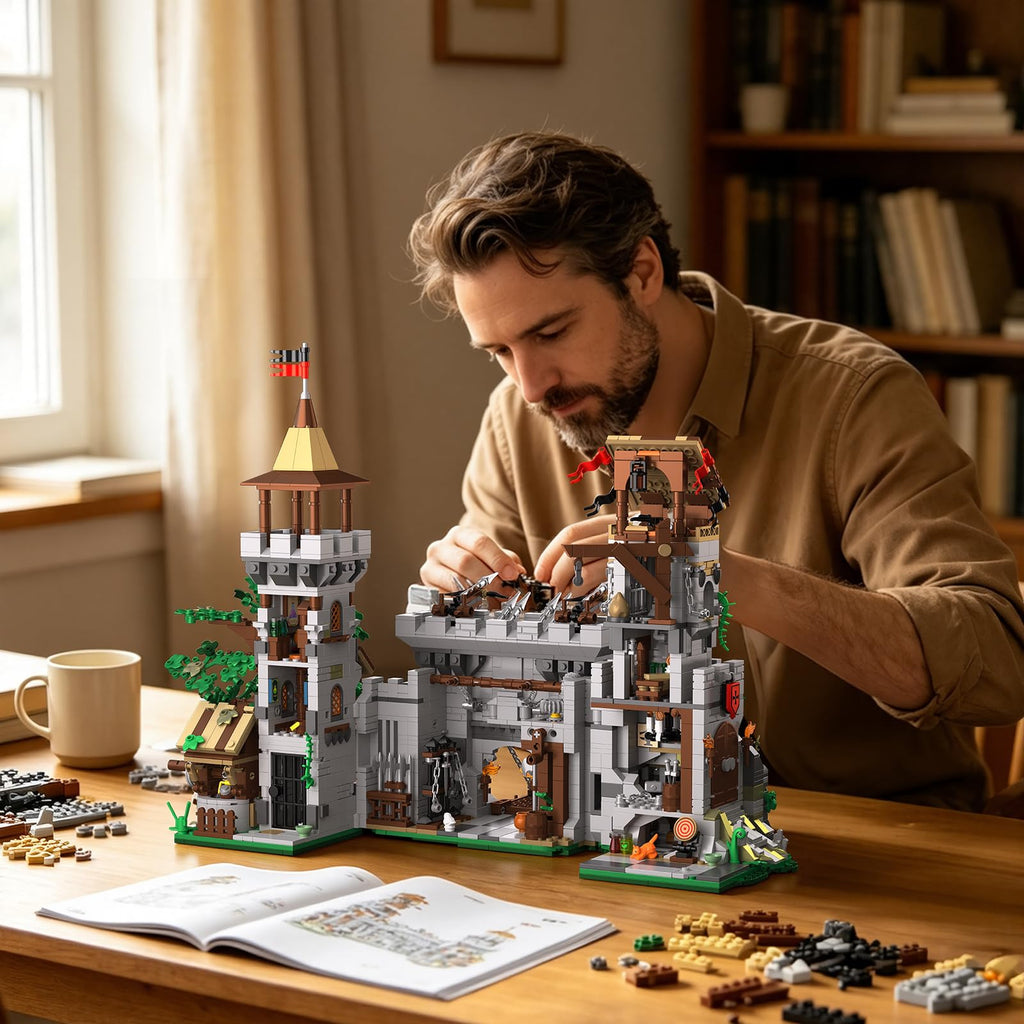 Building Set, 2 in 1 Architecture Model Kit D630128