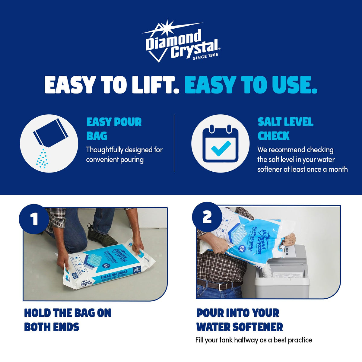 Solar Water Softener Salt 3 Pack 40 lbs Q10678