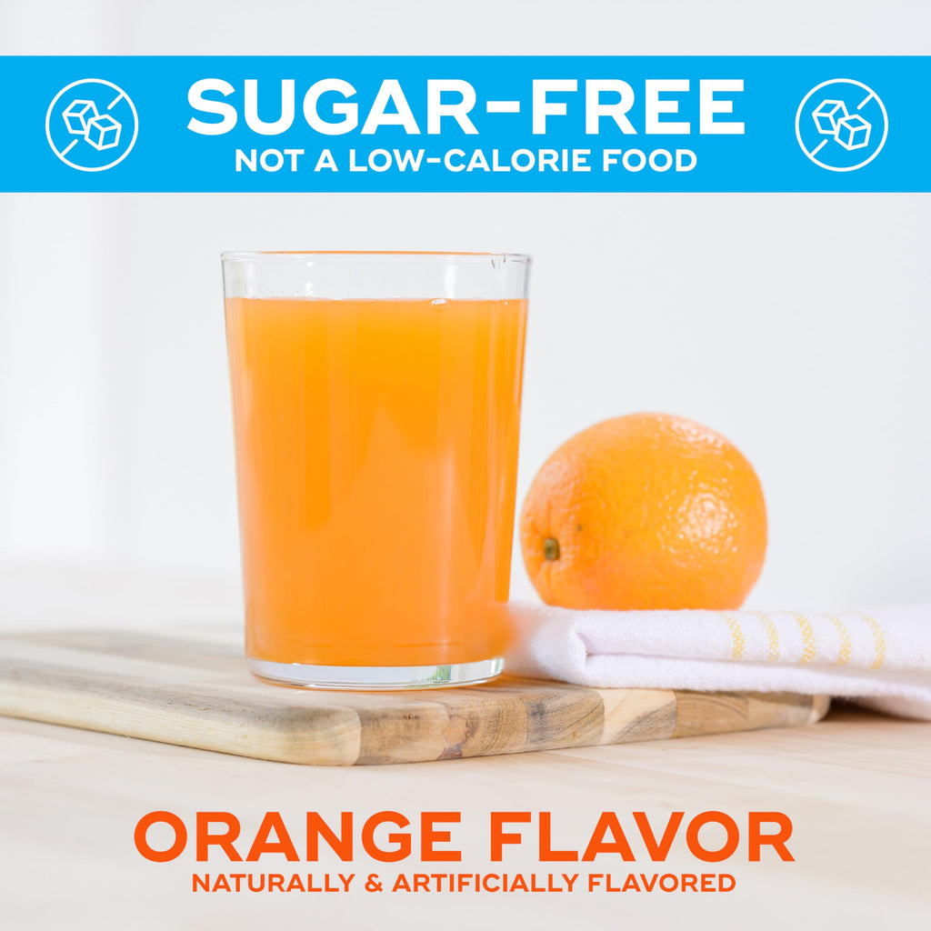 Sugar-Free Orange Flavored Psyllium Husk Fiber Powder I9542