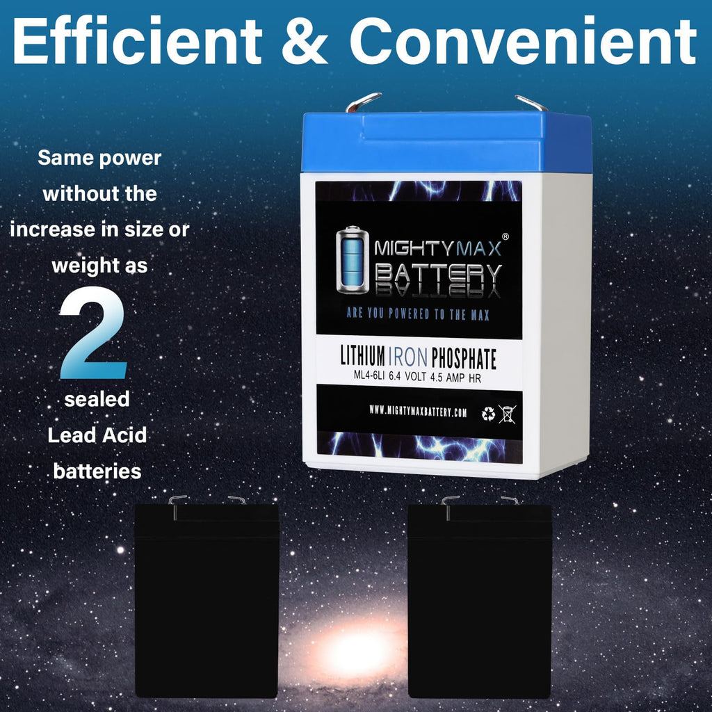 6V 4.5AH Lithium Replacement Battery Q870
