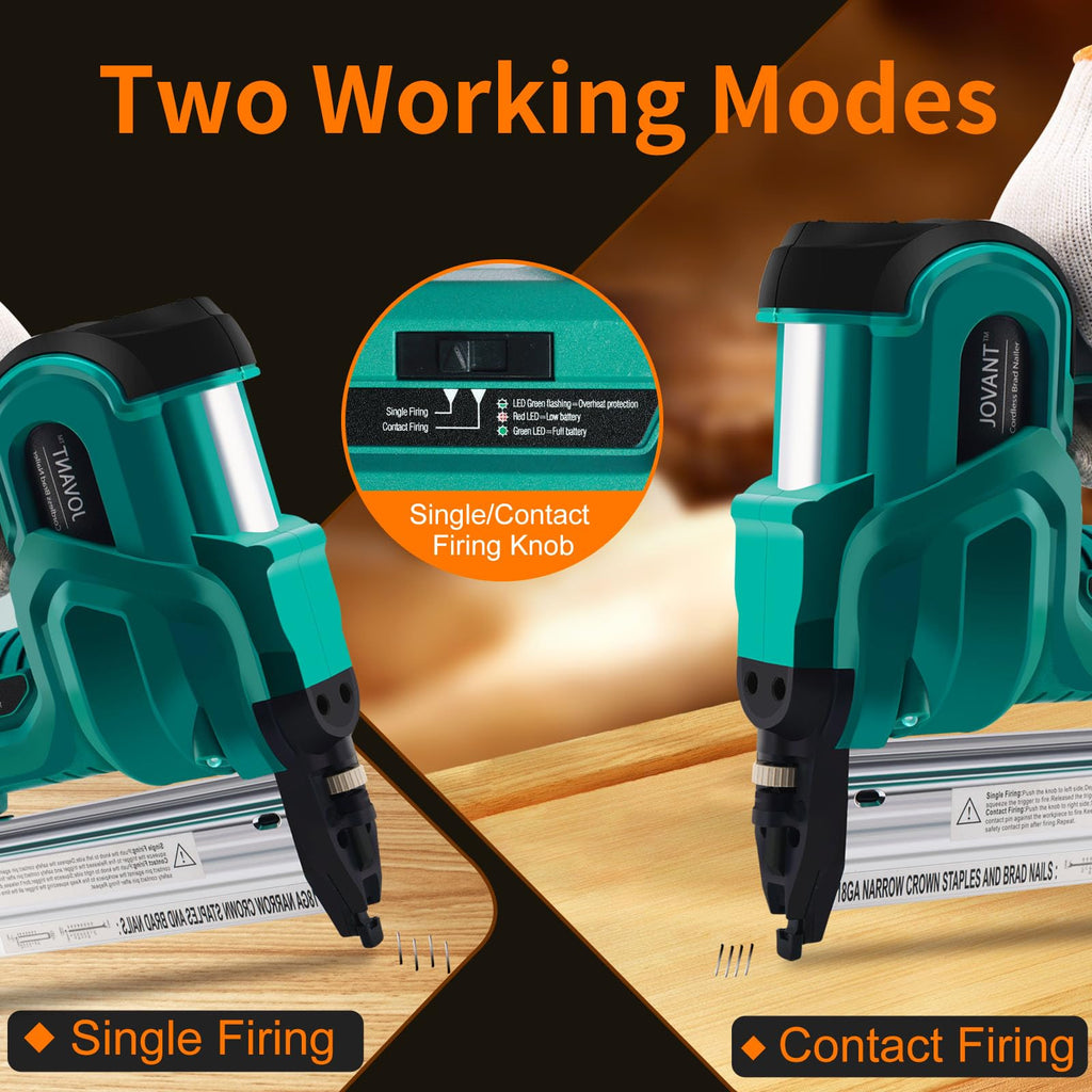 2 in 1 Cordless 18 Gauge Brad Nailer T513