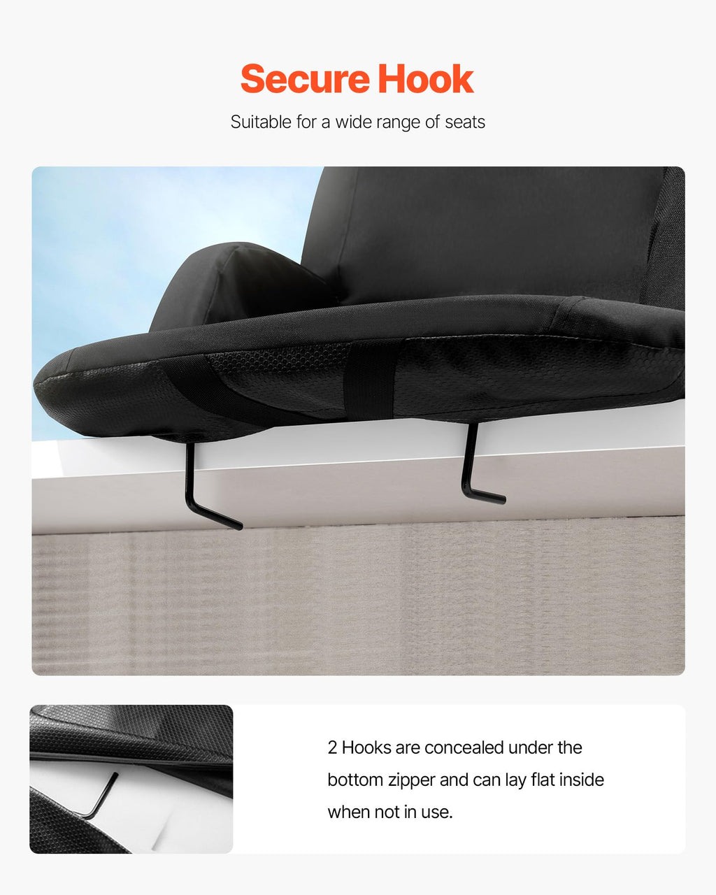 Folding Padded Stadium Seat with Cupholder F880