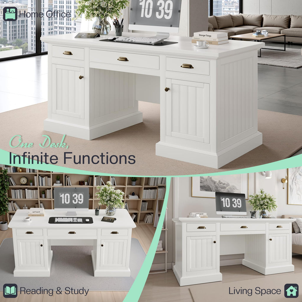 68" Executive Desk Y9867