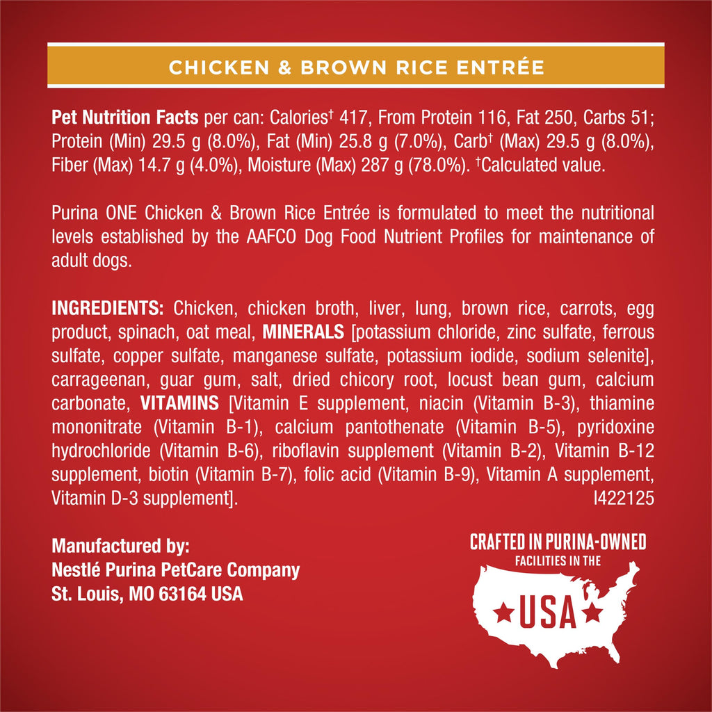 Wet Dog Food Variety Pack 6 13 oz Cans M9132