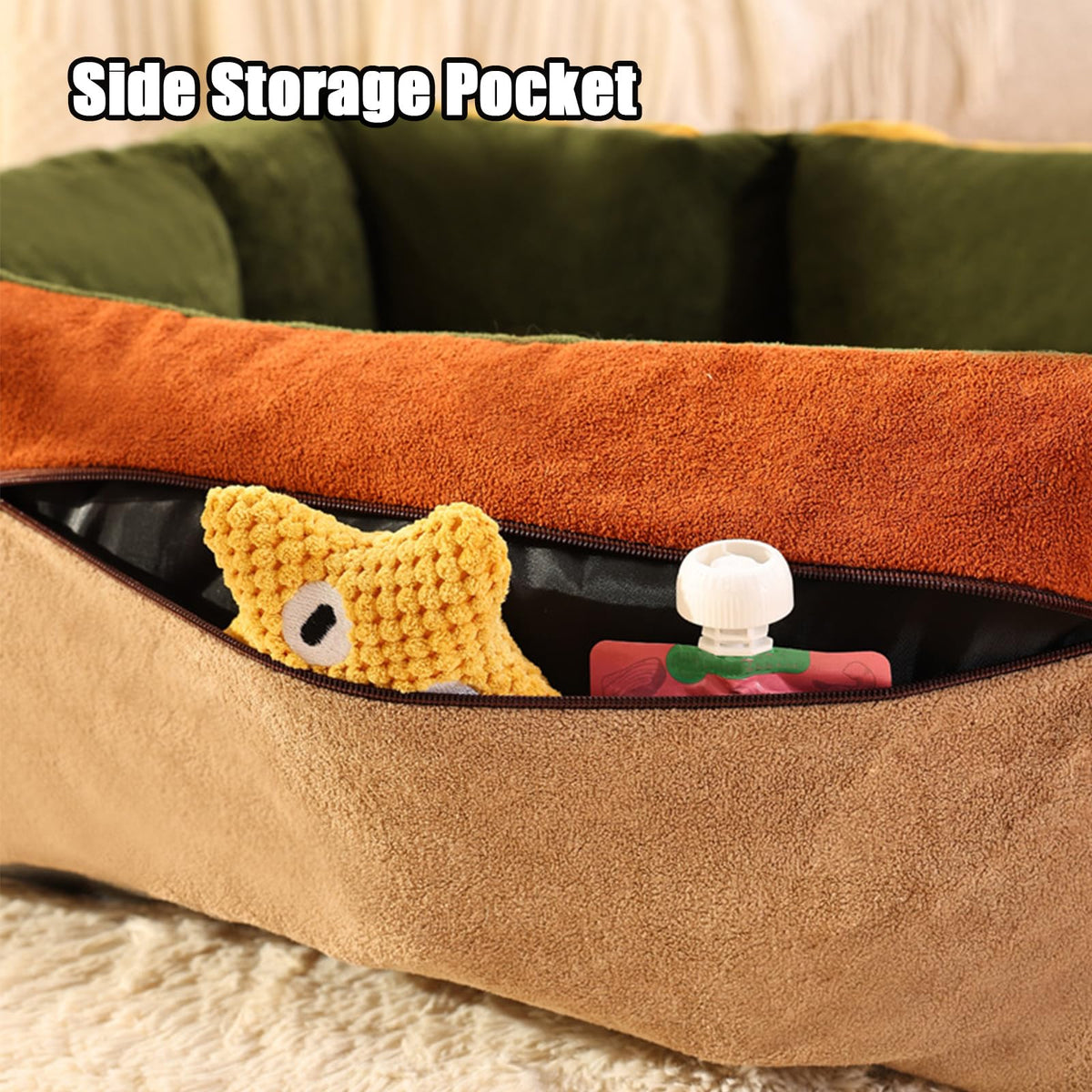 2-in-1 Dog Car Seat for Small Dogs Q408013