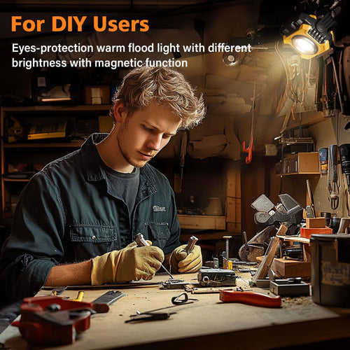 2-Pack 2400LM Magnetic Rechargeable Work Light U17660