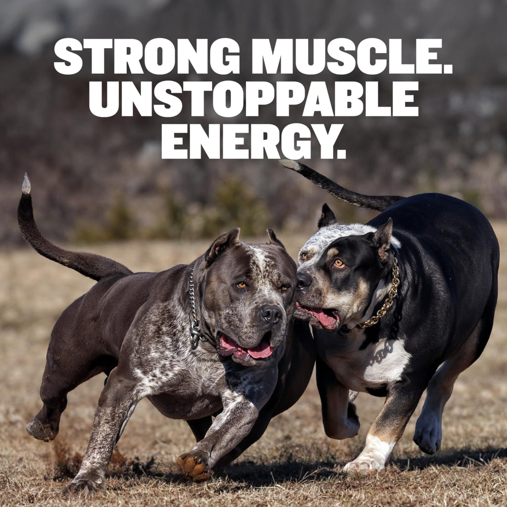 High Protein Beef Dog Food 15 lbs. Weight Gainer Supplement Bundle X835142