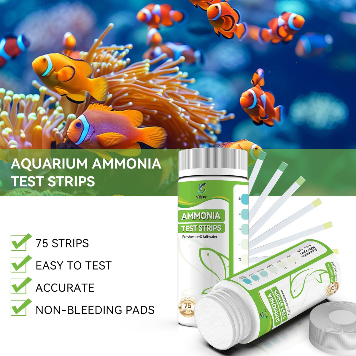 Ammonia Test Strips A4618