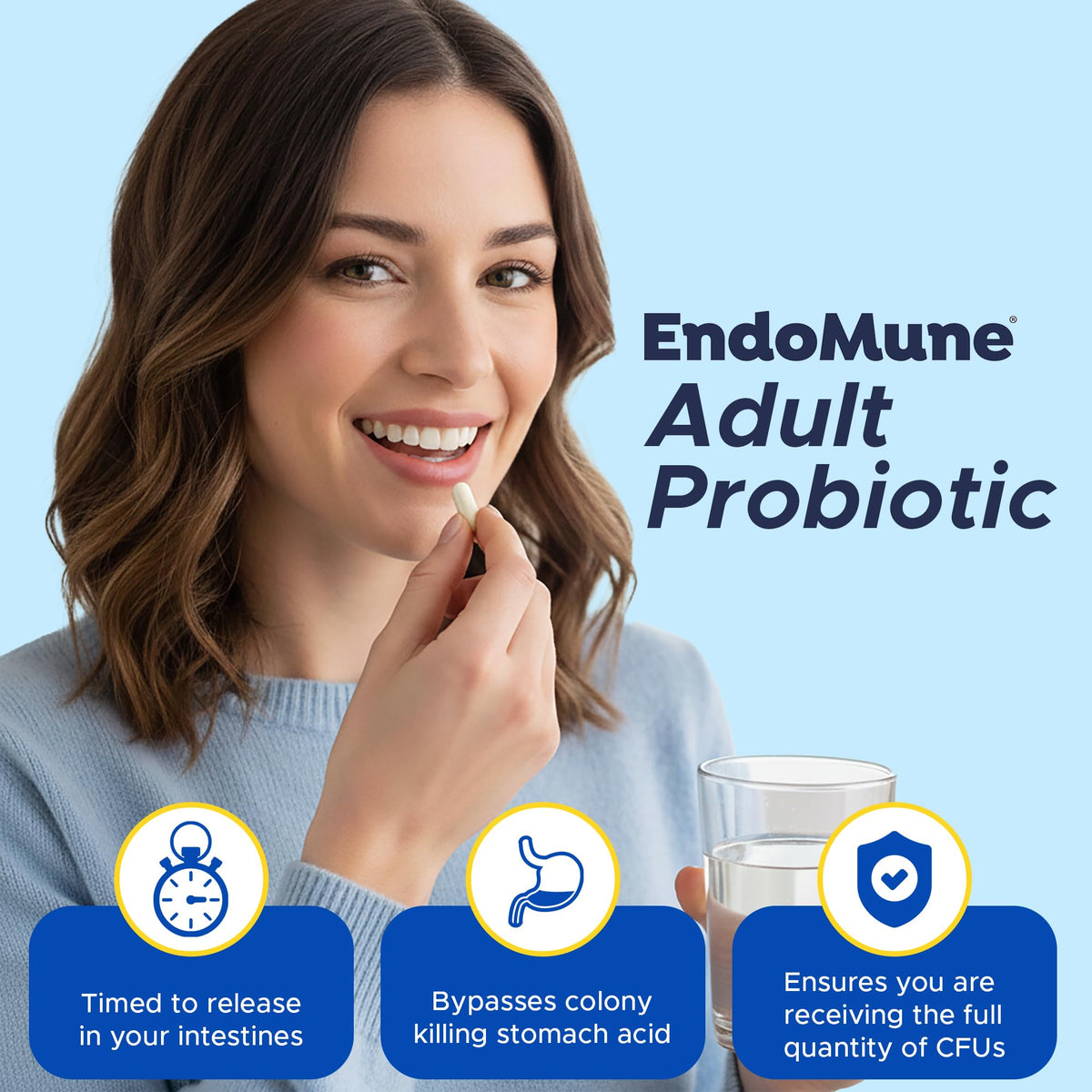 Adult Probiotic Supplement 60-Count J483711