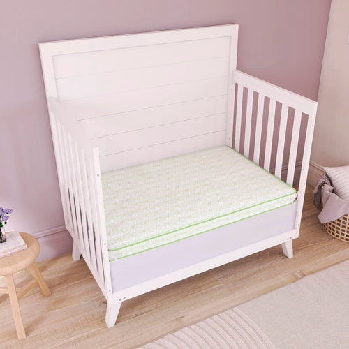 2-in-1 Mini Crib Mattress, Dual-Sided Waterproof C994020