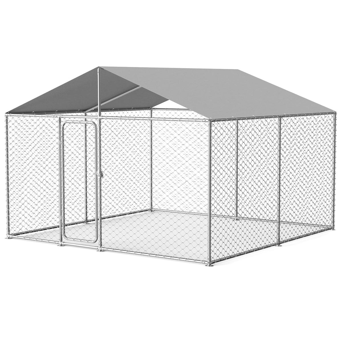 10x10 ft Heavy Duty Outdoor Dog Kennel F571