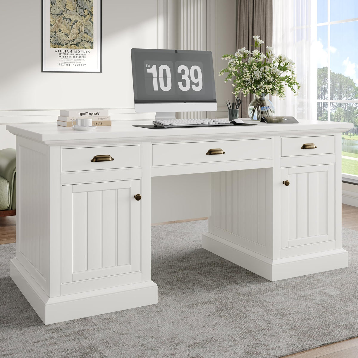 68" Executive Desk Y9867