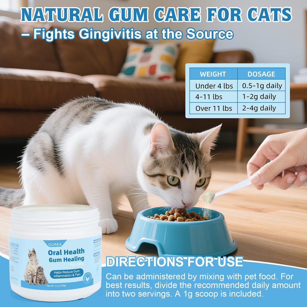 Natural Plant-Based Cat Oral Care Z3482