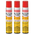 Butane Fuel Lighter Refill 3 Pack H3593