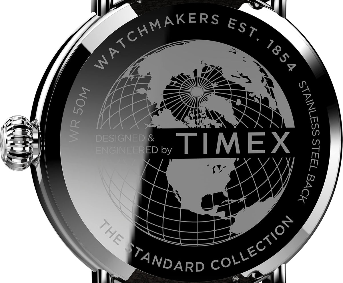 40mm Men's Analog Watch with Luminous Hands Z425