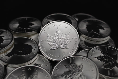 1 oz Silver Canadian Maple Leaf E988