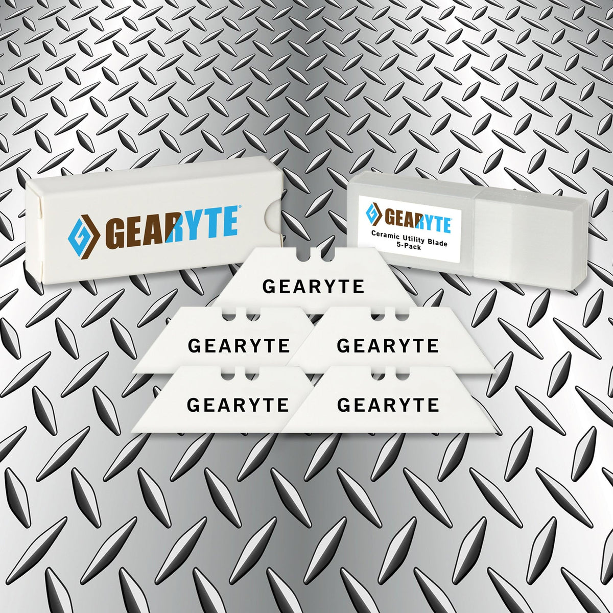 Ceramic Utility Blade Replacements for Box Cutters and Utility Knives F410904