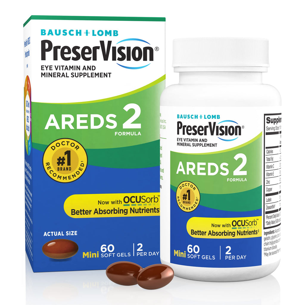 Lutein & Zeaxanthin Eye Vitamins 60 Softgel G446213